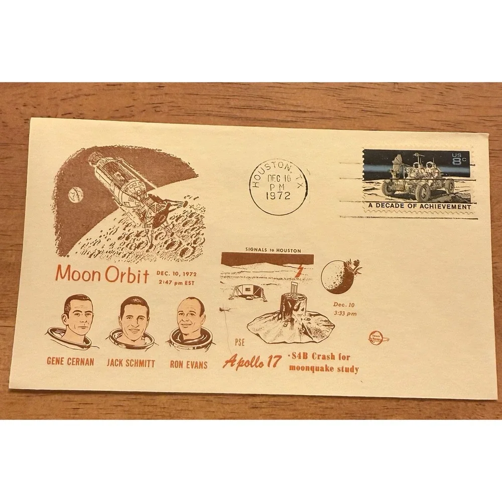 APOLLO 17 EVENT COVER‎ 